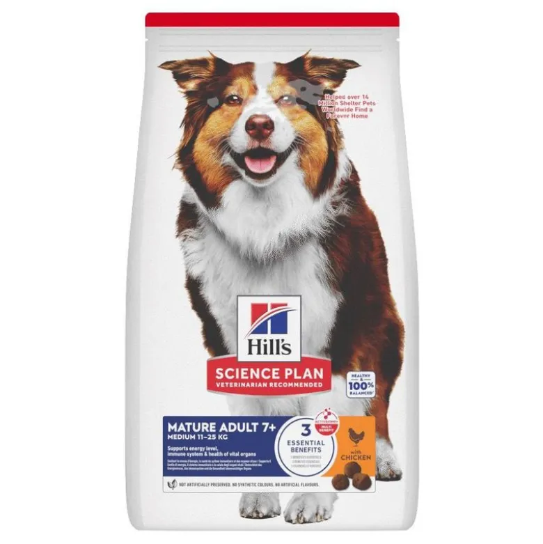 Hill's Science Plan Mature Adult 7+ Medium kana
