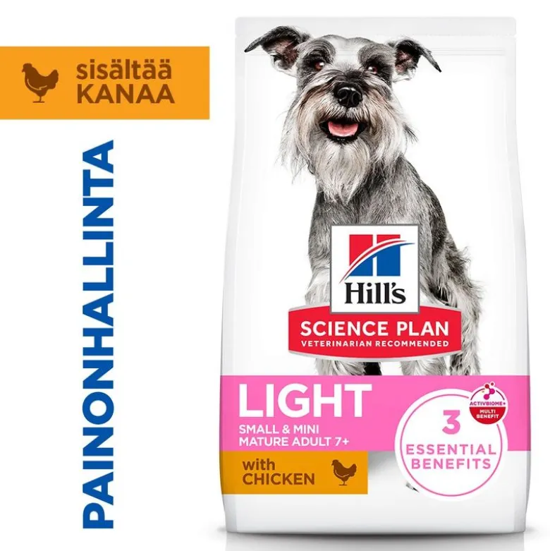 Hill's Science Plan Mature Adult 7+ Small & Mini Light kana