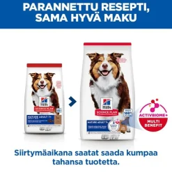 Hill's Science Plan Mature Adult 7+ Medium lammas & riisi