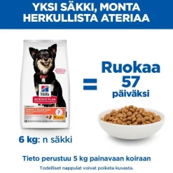 Hill's Science Plan Perfect Digestion Adult 1+ Small & Mini kana ja ruskea riisi