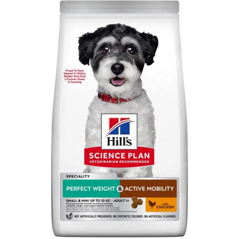 Hill's Science Plan Perfect Weight & Active Mobility Adult Small & Mini kana