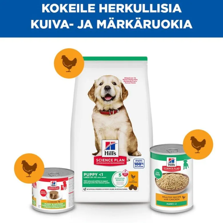 Hill's Science Plan Puppy <1 Large kana