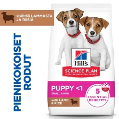 Hill's Science Plan Puppy Small & Mini lammas & riisi