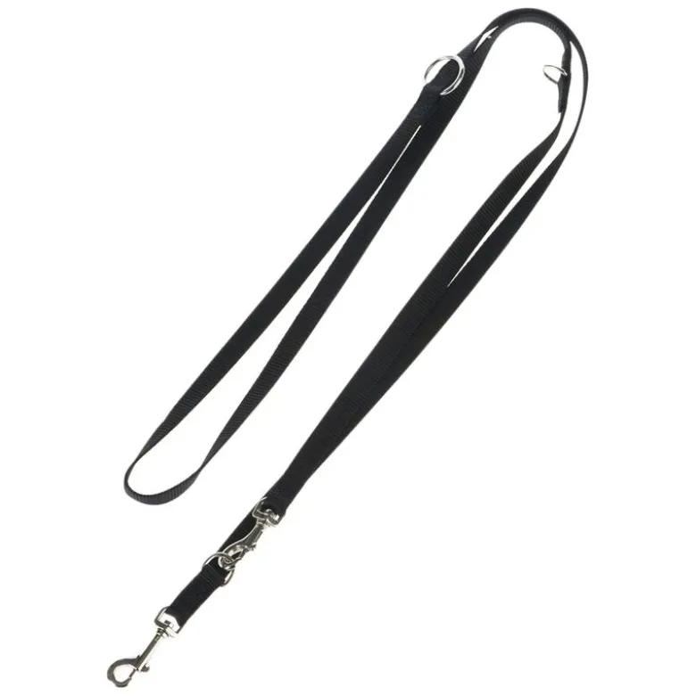 HUNTER Ecco Sport -talutushihna, musta