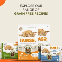IAMS Advanced Nutrition Grain Free Sea Collection kastikkeessa, viljaton merikokoelma