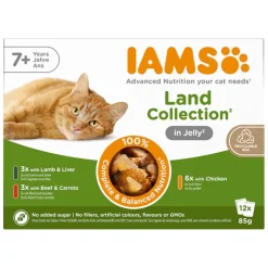 IAMS Advanced Nutrition Senior 7+ Land collection hyytelö