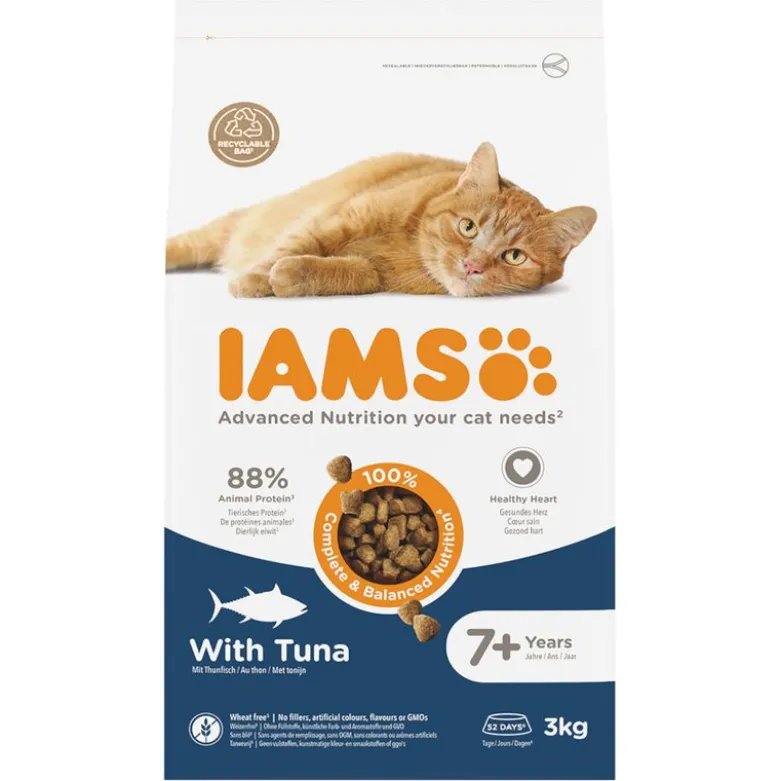 IAMS Advanced Nutrition Senior Cat 7+ tonnikala