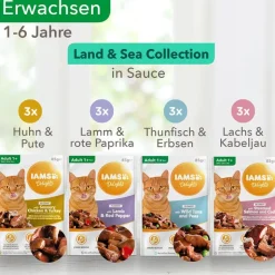 IAMS Delights Adult Land & Sea 48 x 85 g