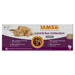 IAMS Delights Adult Land & Sea 48 x 85 g
