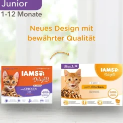 IAMS Delights Kitten in Sauce, kana