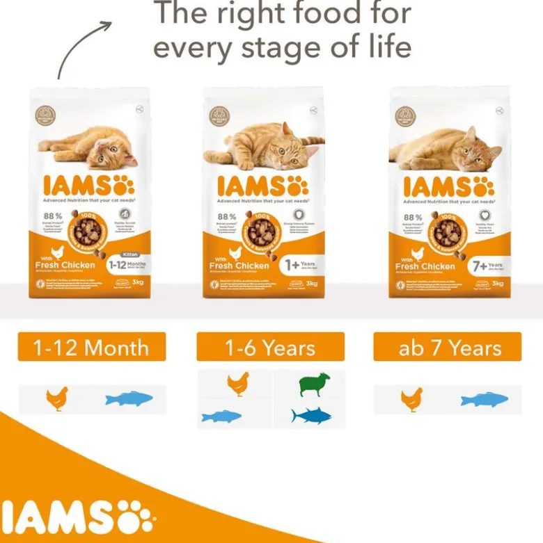 IAMS for Vitality Senior Chicken