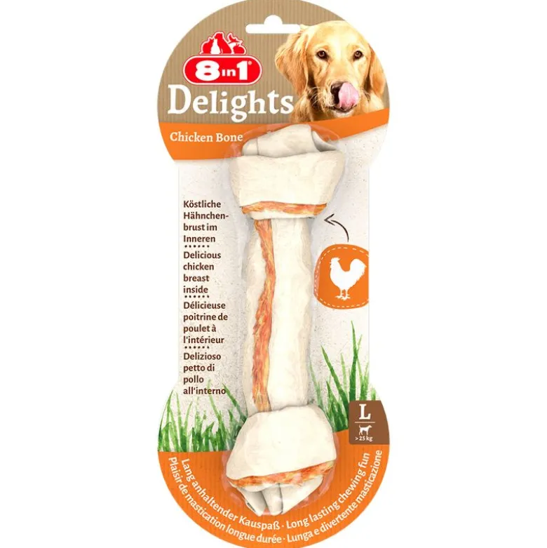 8in1 Delights -puruluut kanatäytteellä