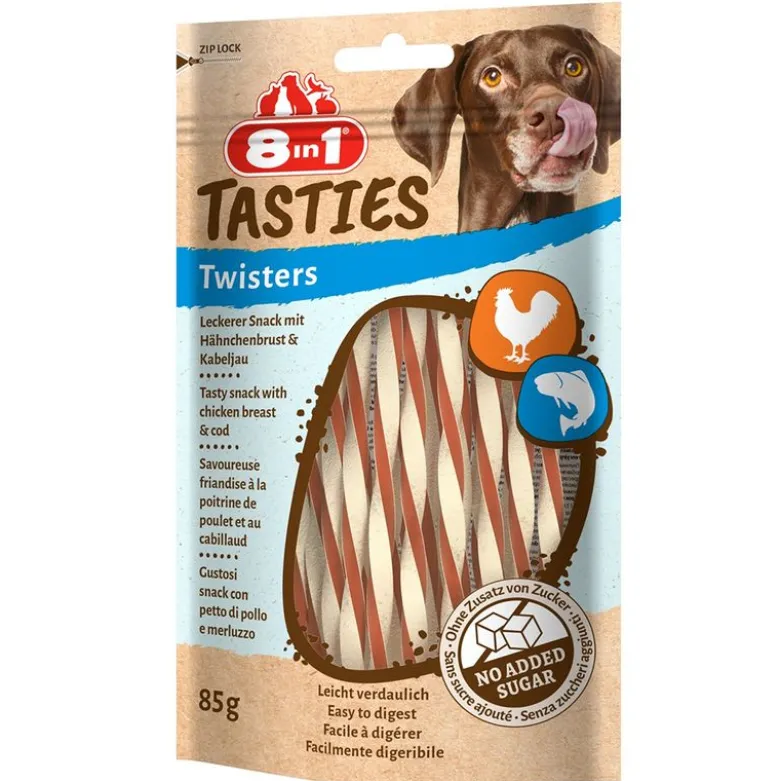 8in1 Tasties Twisters -kanakierteet