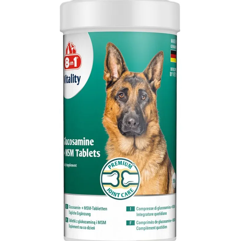 8in1 Vitality Glukosamiini + MSM -tabletit