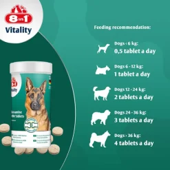 8in1 Vitality Glukosamiini + MSM -tabletit