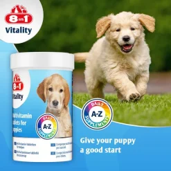 8in1 Vitality Puppy -monivitamiinitabletit