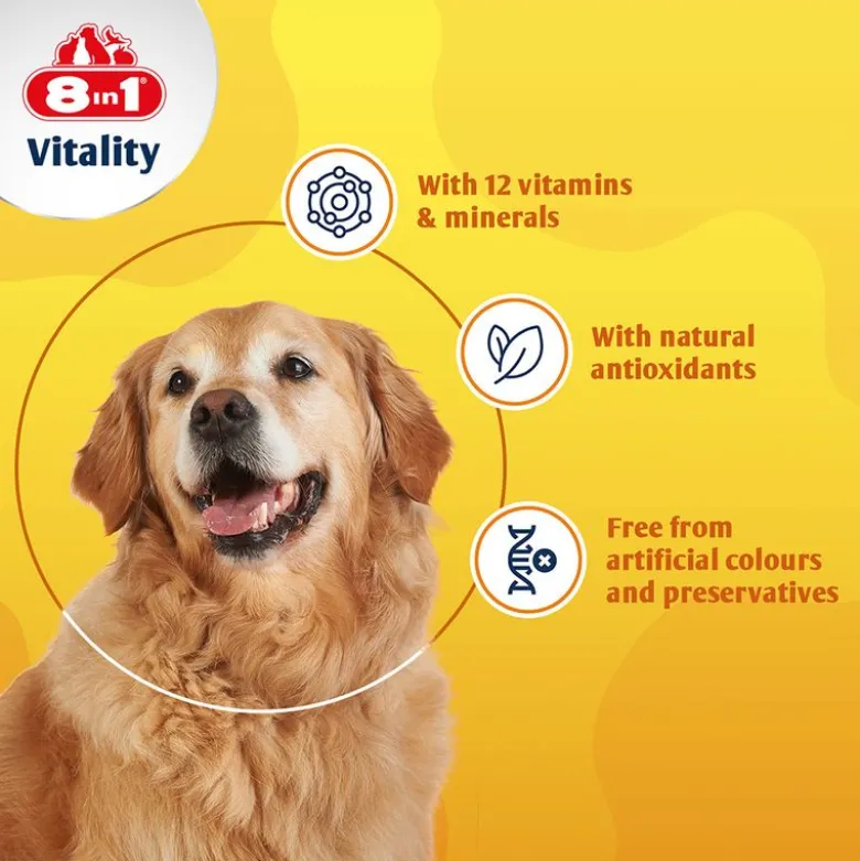 8in1 Vitality Senior -monivitamiinitabletit