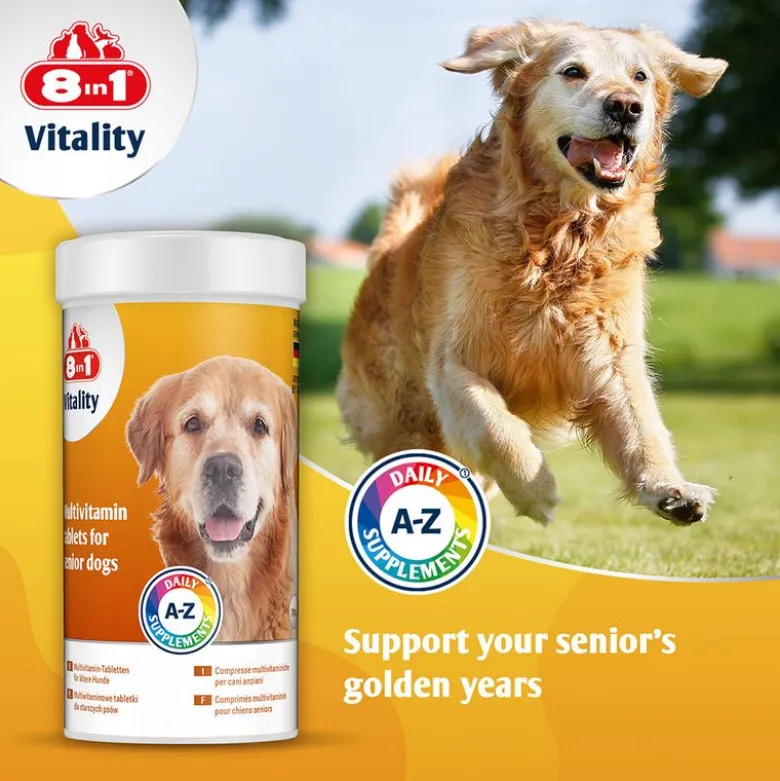 8in1 Vitality Senior -monivitamiinitabletit