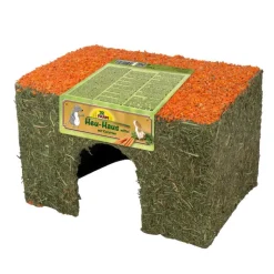 JR Farm -heinäporkkanamökki