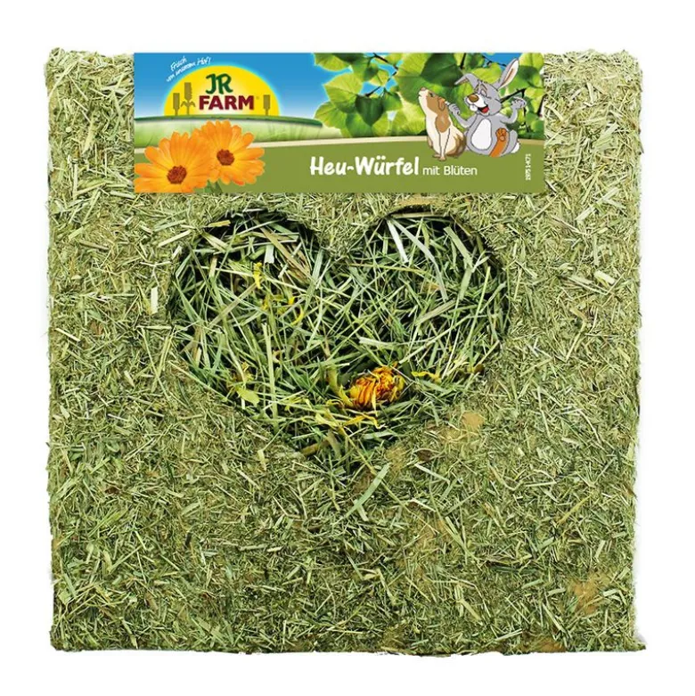 JR Farm -kukka-heinäkuutio