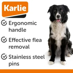 Karlie Professional -kirppukampa, varrellinen