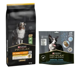 12 kg / 14 kg PURINA PRO PLAN + 345 g Dental Care Medium Dog kaupan päälle!