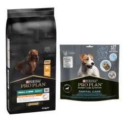 12 kg / 14 kg PURINA PRO PLAN + 345 g Dental Care Medium Dog kaupan päälle!