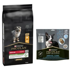 12 kg / 14 kg PURINA PRO PLAN + 345 g Dental Care Medium Dog kaupan päälle!
