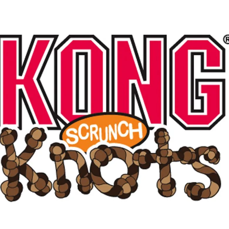 KONG Scrunch Knots Fox