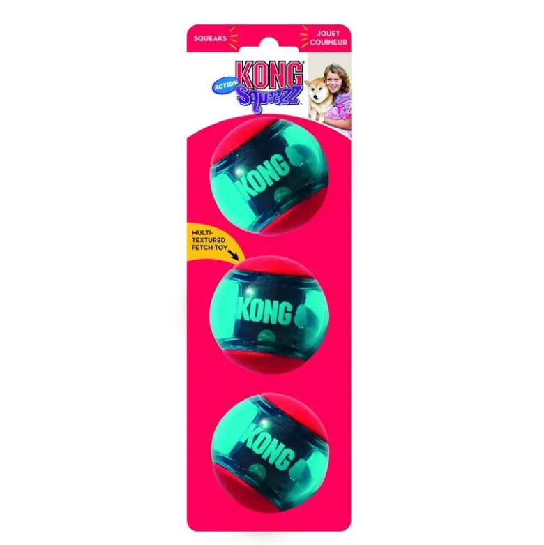 KONG Squeezz Action Ball