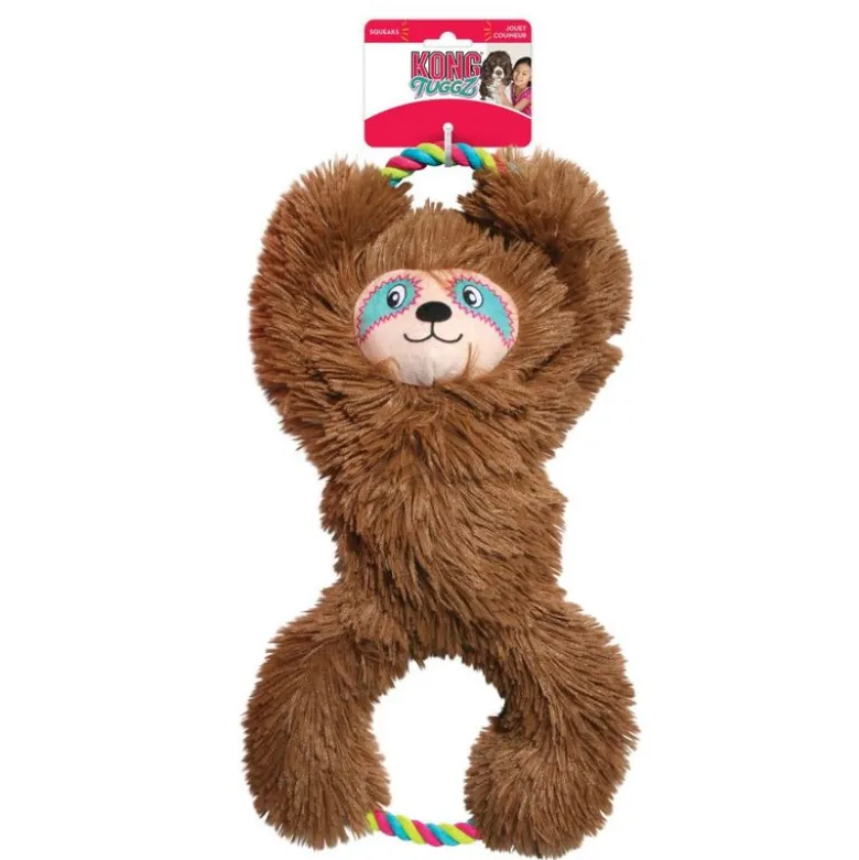 KONG Tuggz™ Sloth, ruskea