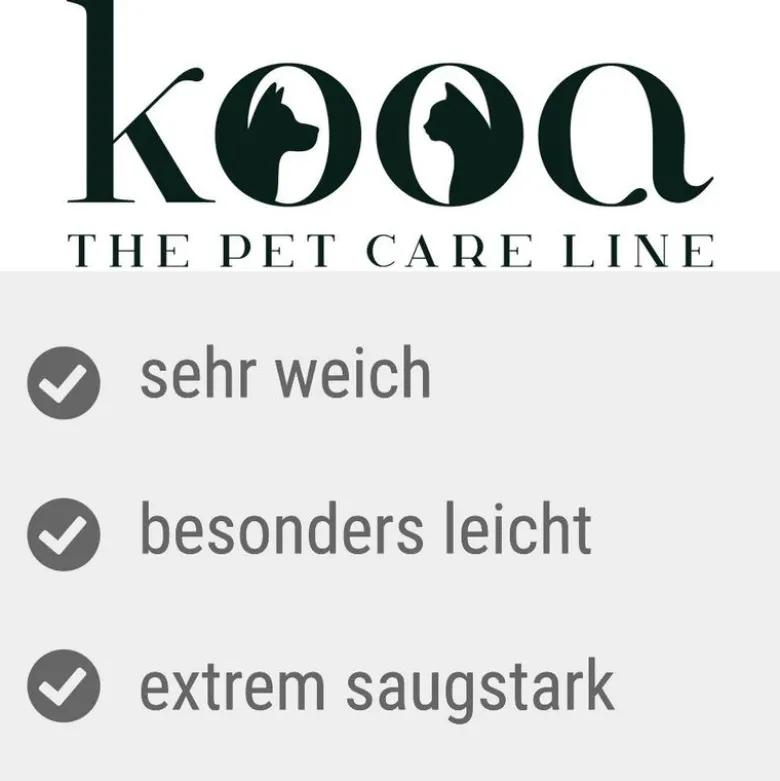 kooa Deluxe koiran mikrokuitupyyhe