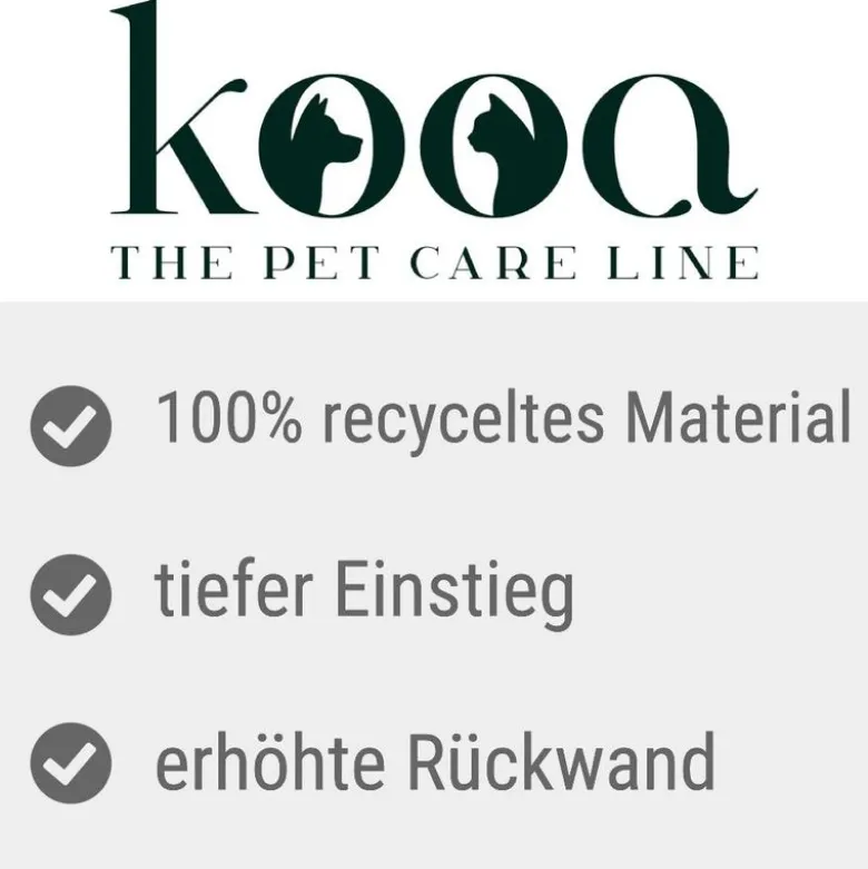 kooa-hiekkalaatikko 100 % kierrätettyä muovia
