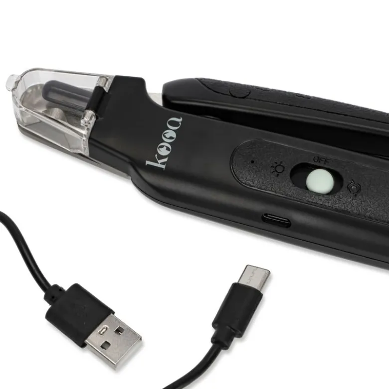 kooa 2-in-1 LED-kynsitrimmeri