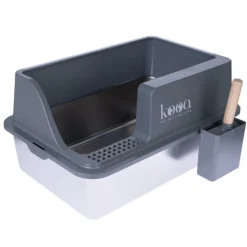 kooa-kissanvessa ruostumattomasta teräksestä