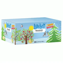 Lillebro Winter -talipallot pahvilaatikossa
