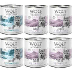 Little Wolf of Wilderness -säästöpakkaus 12 x 800 g