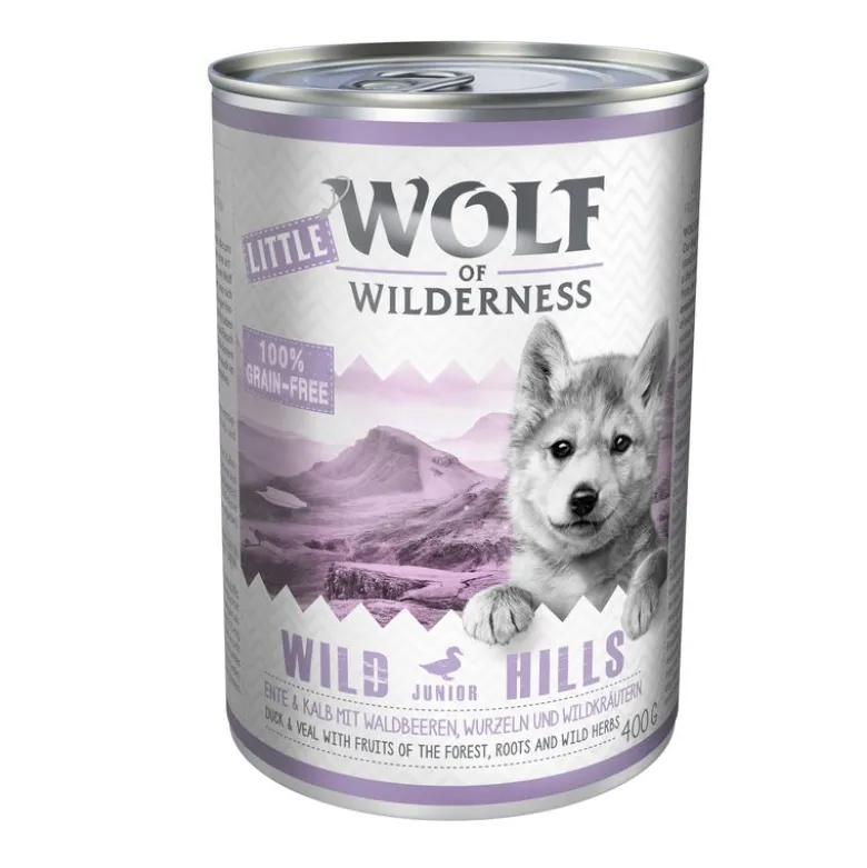 Little Wolf of Wilderness 6 x 400 g