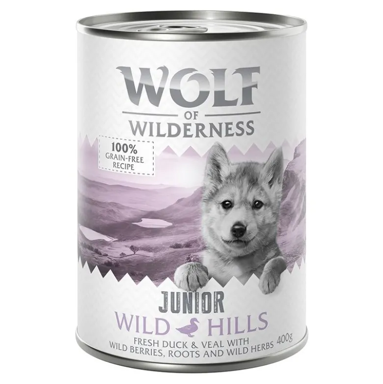 Little Wolf of Wilderness 6 x 400 g