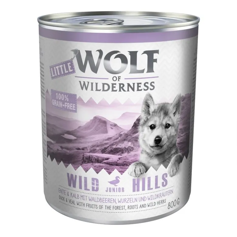 Little Wolf of Wilderness 6 x 800 g