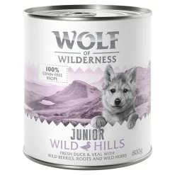 Little Wolf of Wilderness 6 x 800 g