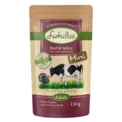 Lukullus Mini Pouches -säästöpakkaus 24 x 150 g
