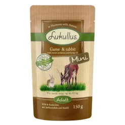 Lukullus Mini Pouches -säästöpakkaus 48 x 150 g
