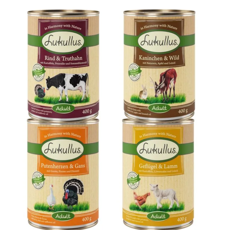 Lukullus-säästöpakkaus 24 x 400 g