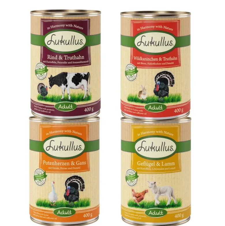 Lukullus-säästöpakkaus 24 x 400 g