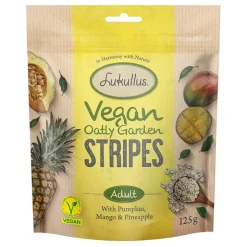 Lukullus Vegan Oatly Garden Stripes kurpitsa, mango ja ananas