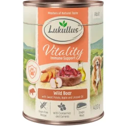 Lukullus Vitality Immuunijärjestelmä: villisika (viljaton)