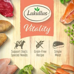 Lukullus Vitality Immuunijärjestelmä: villisika (viljaton)