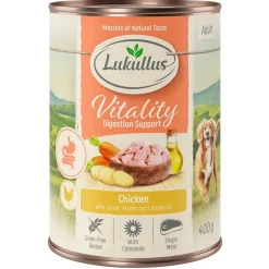 Lukullus Vitality Ruoansulatus: Kana (viljaton)