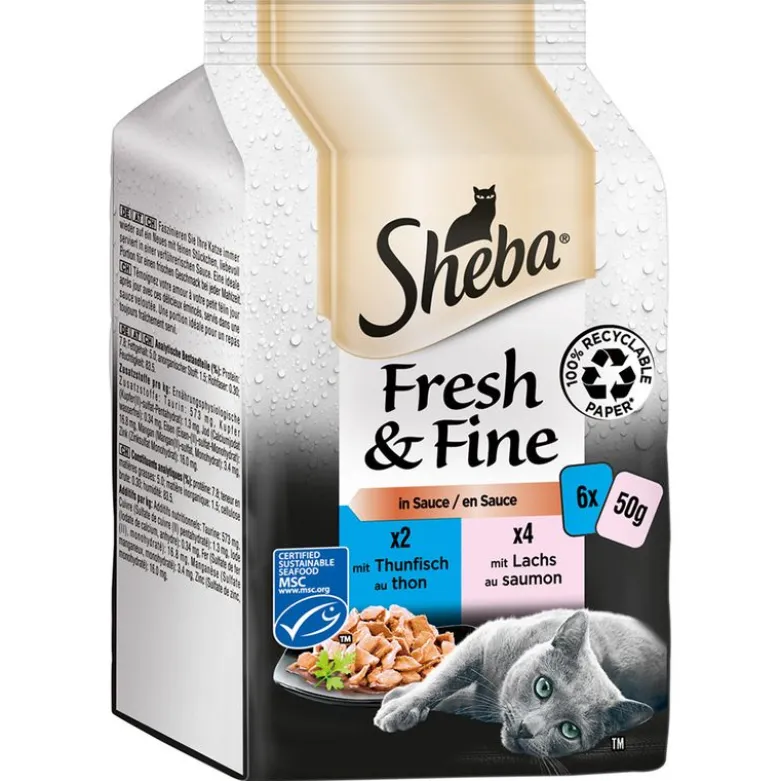 Megapack Sheba Fresh & Fine tuorepussit 12 x 50 g